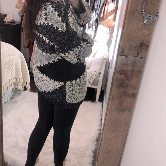 Liz Claiborne size small black knitted vintage deadstock sweater - Picture 7 of 12